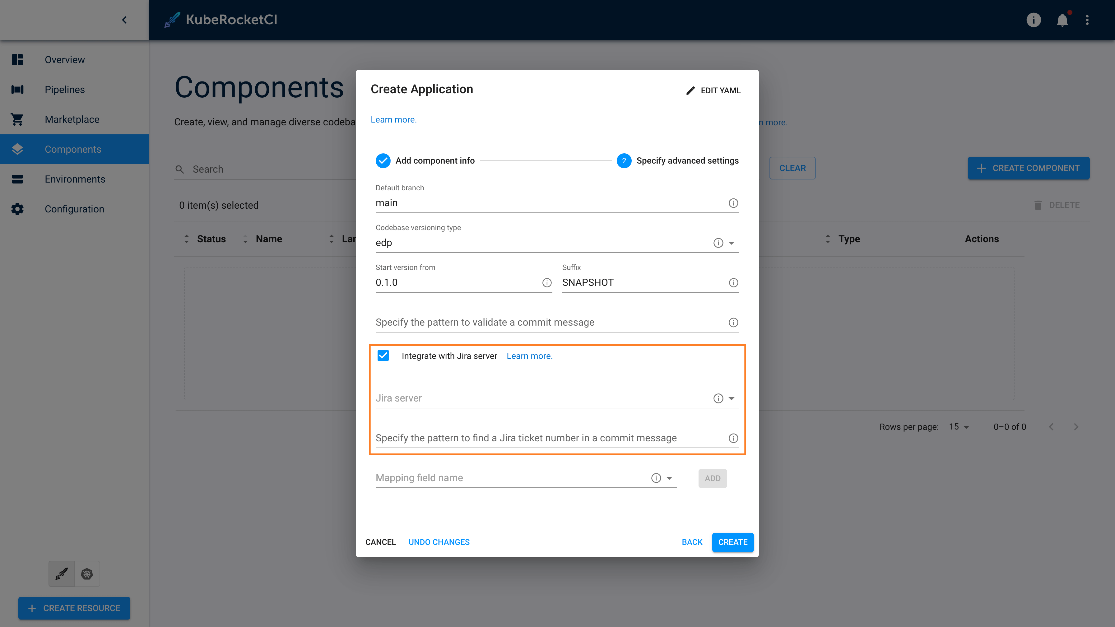 JIRA integration