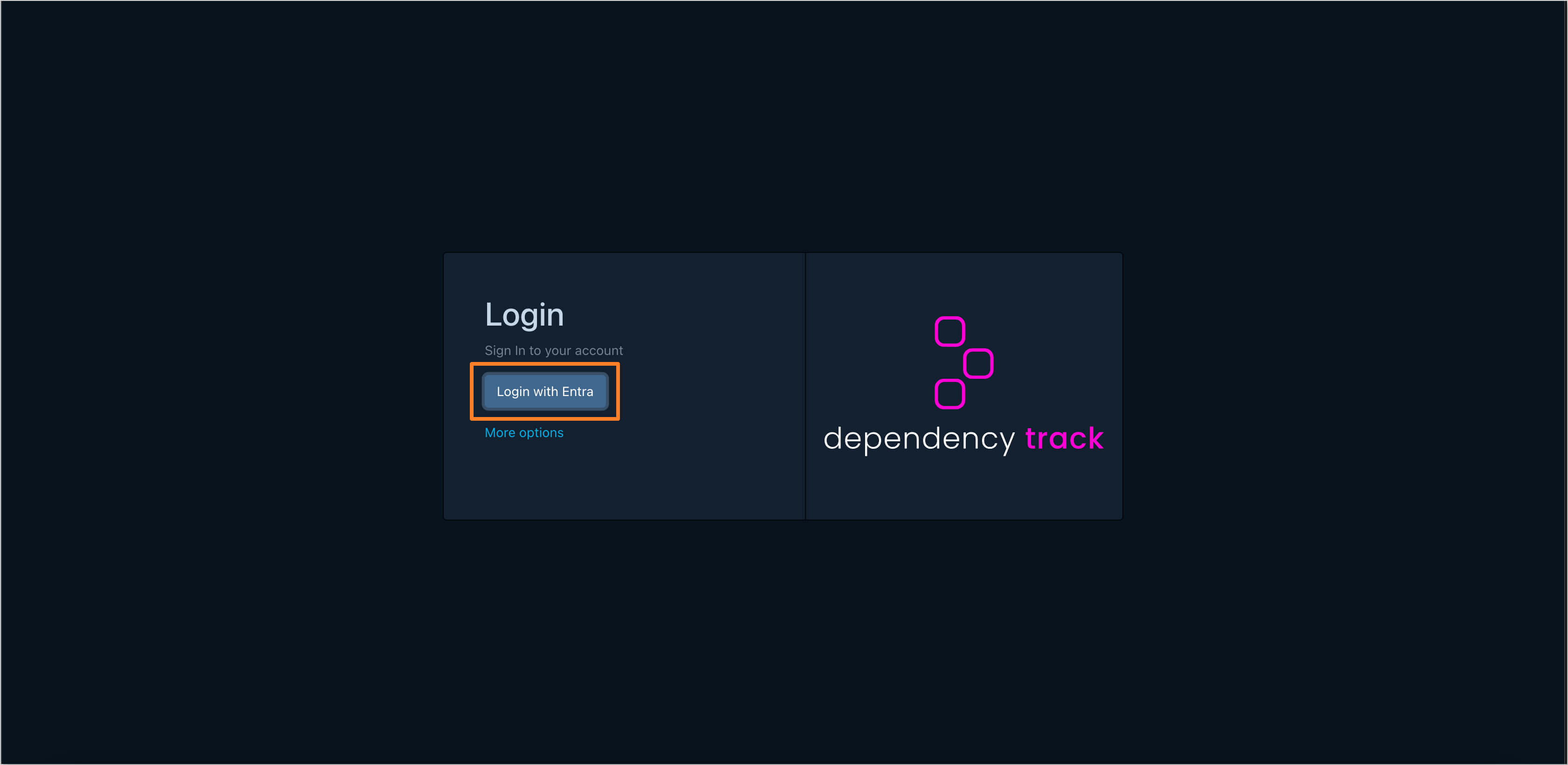 Dependency-Track Login