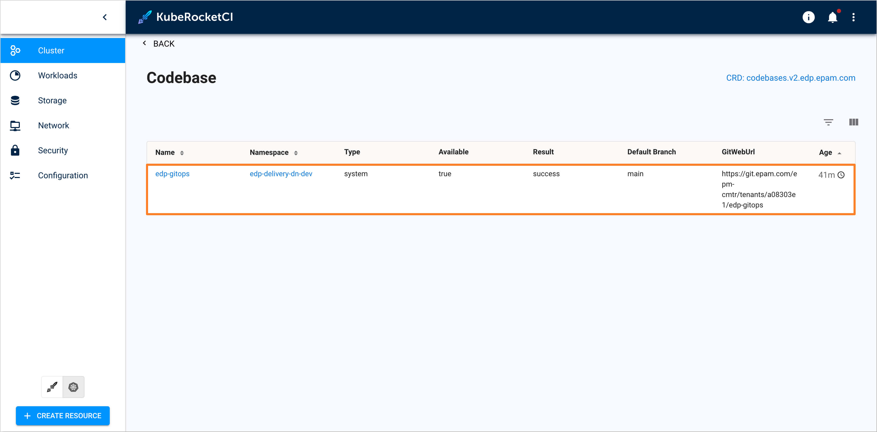 GitOps Custom Resource