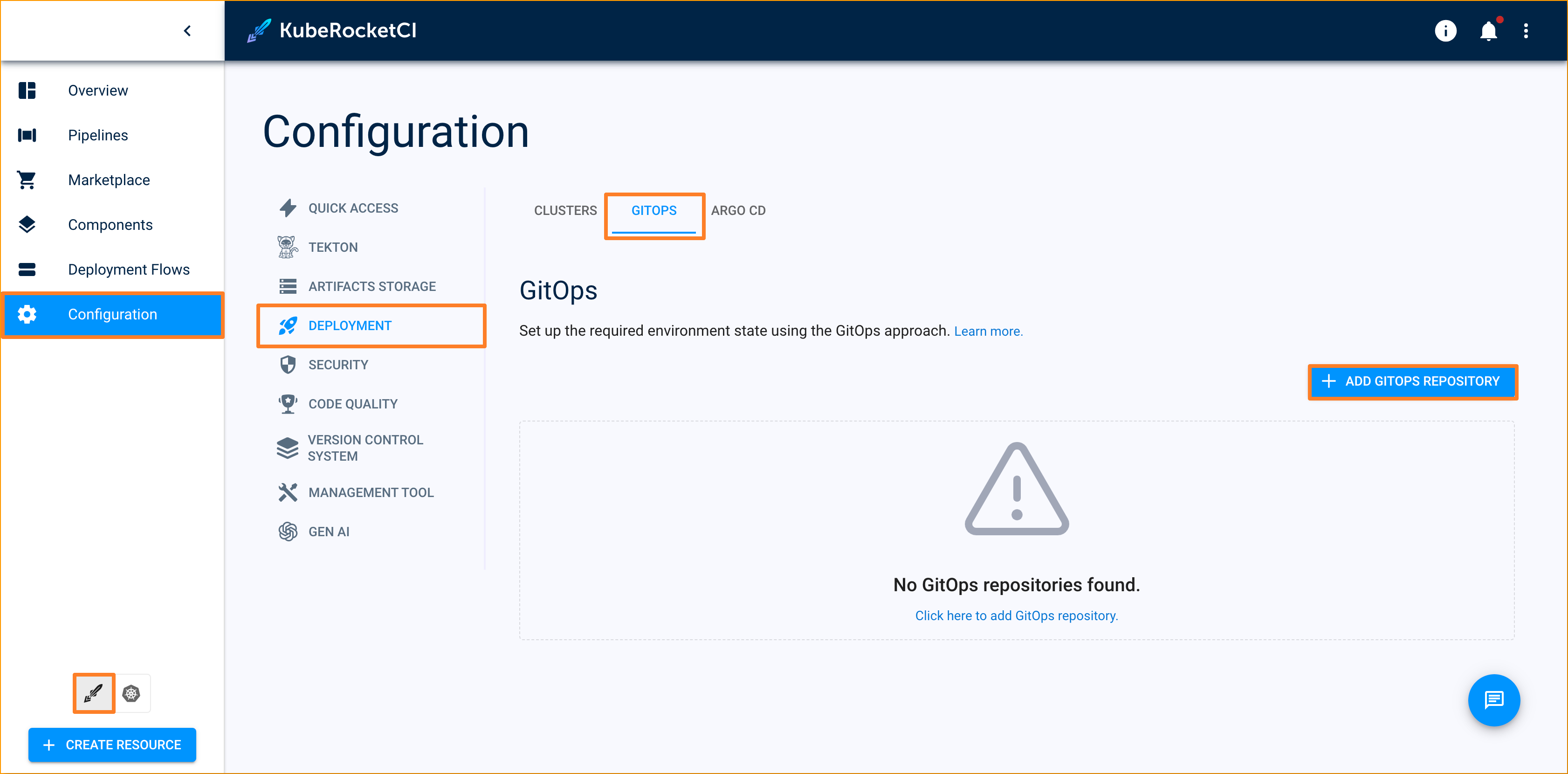 Create GitOps Repository